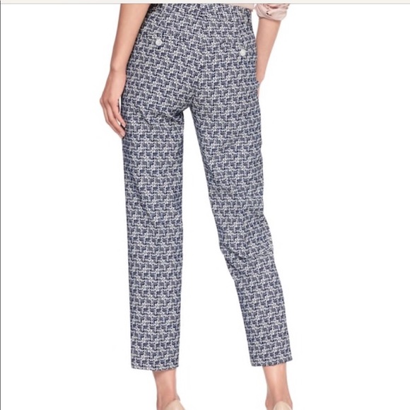 Banana Republic Avery Art Deco Stretch Ankle Pant - Picture 2 of 7